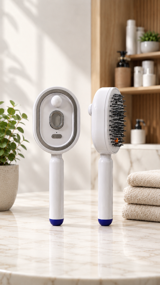 Cepillo Eléctrico de Vapor 3 en 1