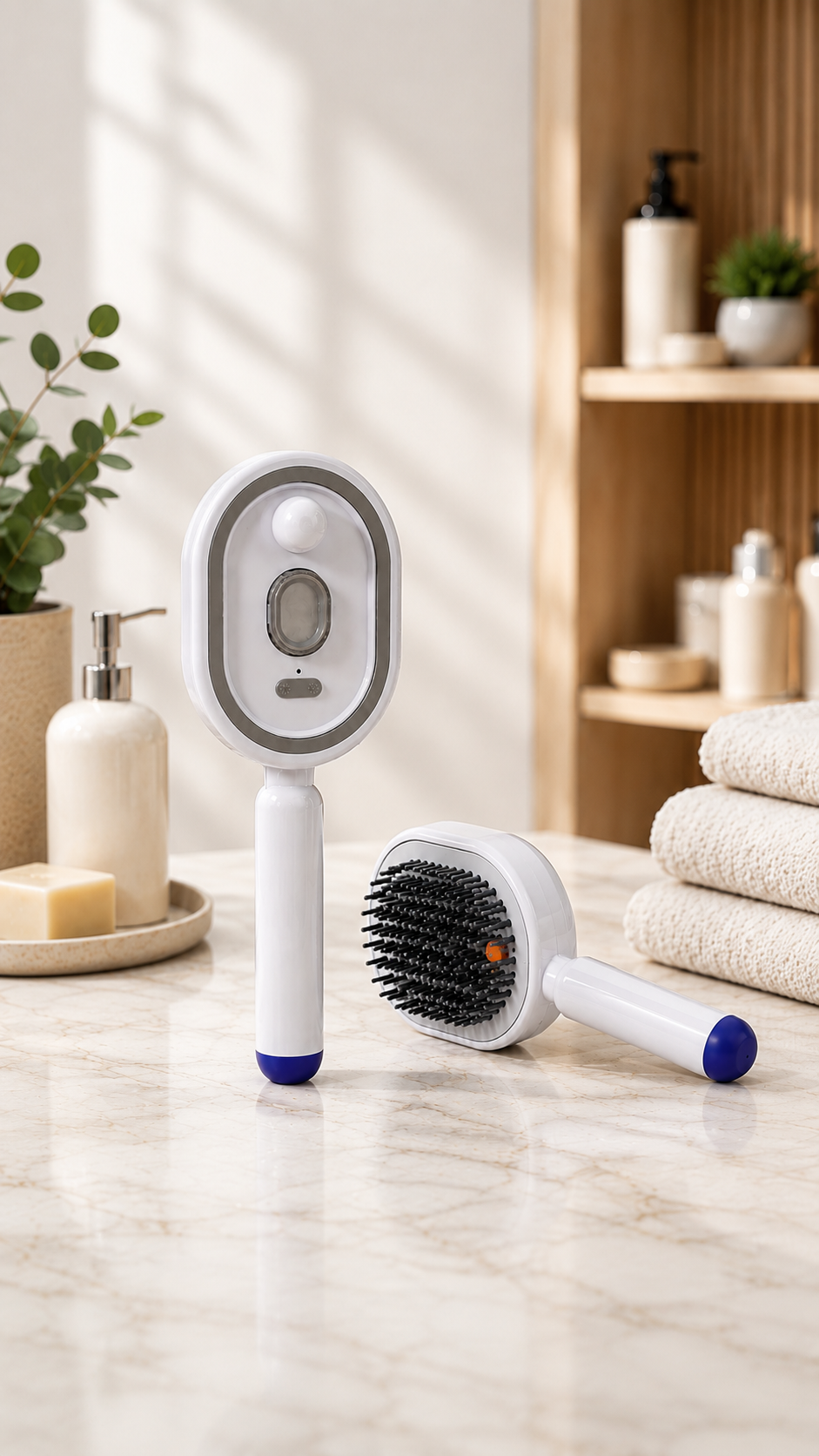 Cepillo Eléctrico de Vapor 3 en 1